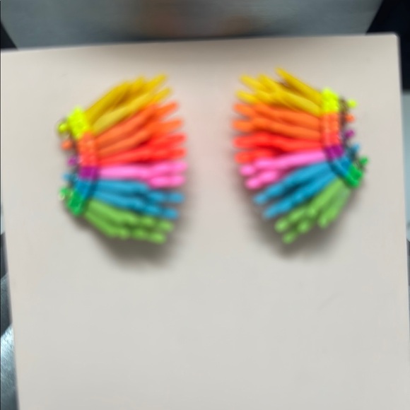 Mignonne Gavigan Rainbow Beaded Earrings - Picture 3 of 3